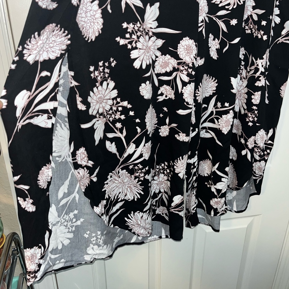 Maurice’s Floral Gaucho Flyaway Pants Sz XXL - Picture 7 of 12